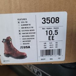 Red Wing Work Boots #3508