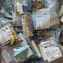 Huge Lot of Playmobil sets, accessories, figures, and extras