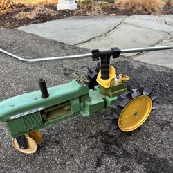 Vintage Large John Deere Cast Iron Lawn Sprinkler