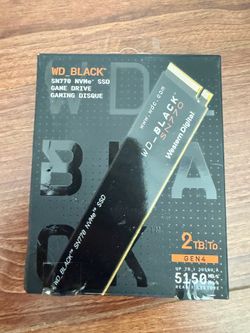 Western Digital WD BLACK SN770 2TB NVMe SSD