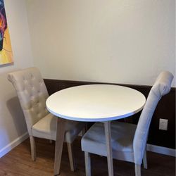 Table And 2 Chairs 