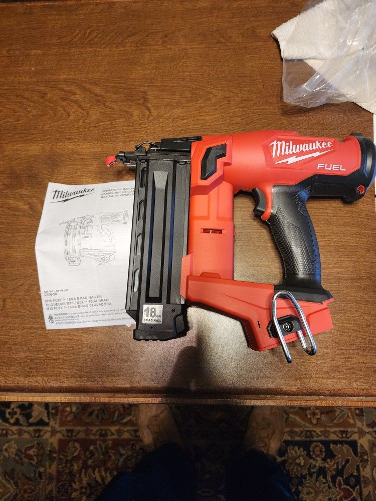 Read Description. Milwaukee M18 Fuel 18 Gauge Brad Nailer 2746-20. This Is My Lowest Price. I Do Not Negotiate Haggle Or Accept Offers.