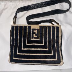 Vintage Fendi Shoulder Bag (with Cert)