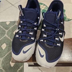 Nike Airmax Running Shoes Navy And White Mens  8.5
