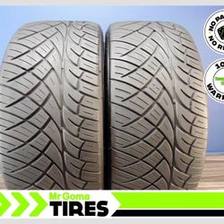 2 NITTO NT420S 285/40R22 USED TIRES 7.2/32 TREAD  110V NO PATCH 2854022 285/40/22 * PRODUCTION  YEAR 2021 * INSTALLATION INCLUDED *