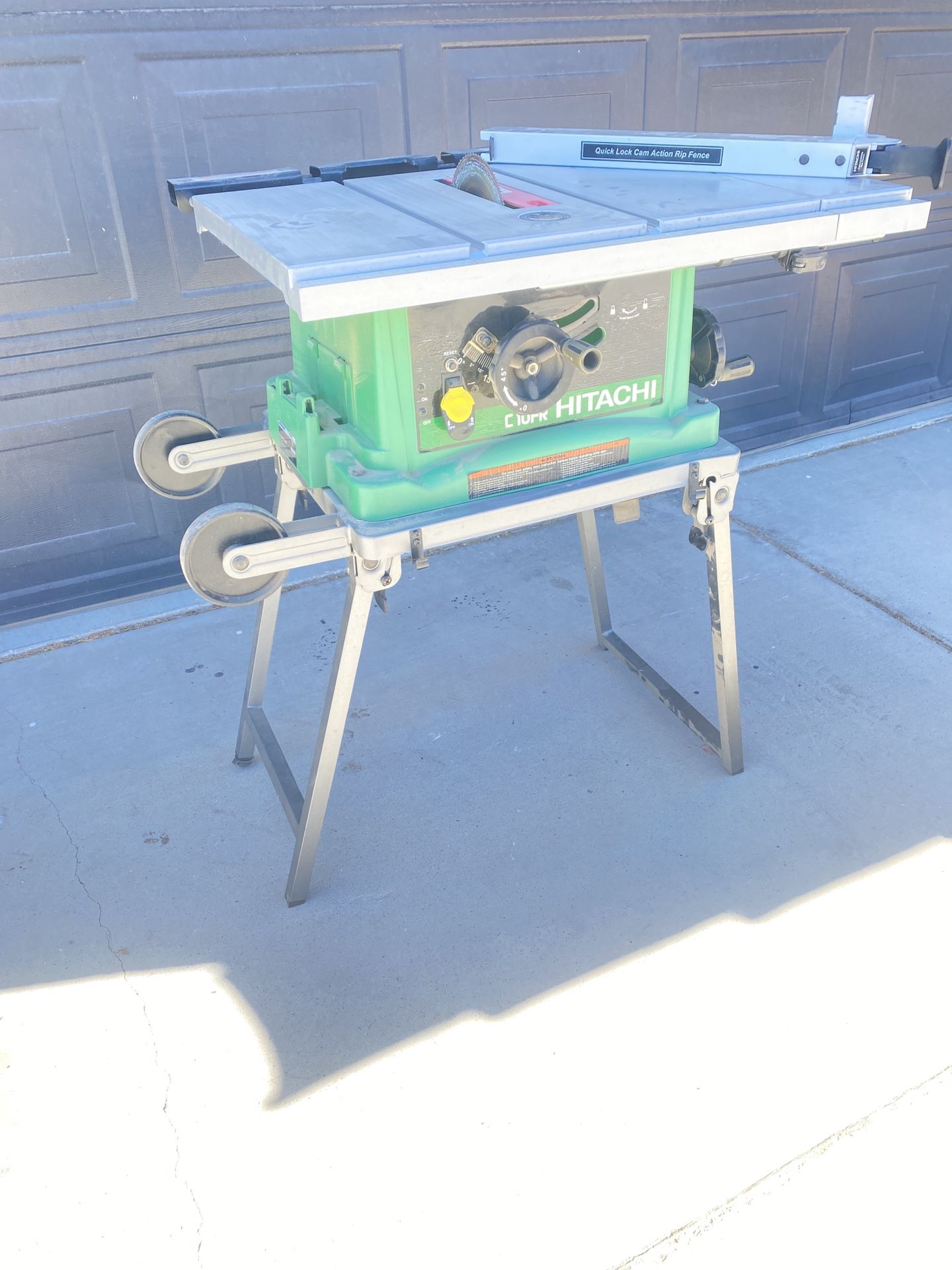 Hitachi C10FR Table Saw