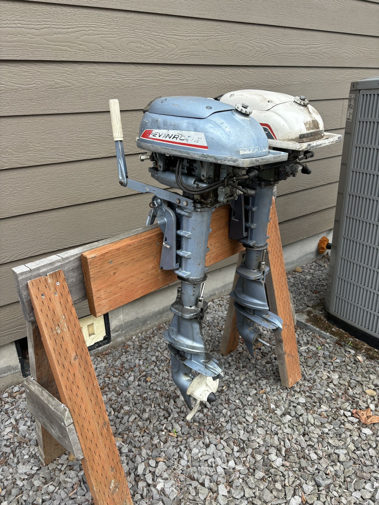 Evinrude Outboard Motor Folding Boat Motor 3HP
