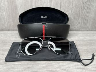 Prada Linea Rossa SPS54T 5AV-3M1 Sunglasses Gunmetal (A1D029982)