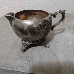 Piece To Silver Victorian Tea Set