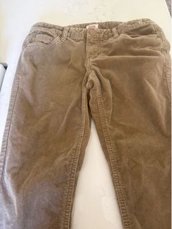 Beige pale brown mission cords size 7