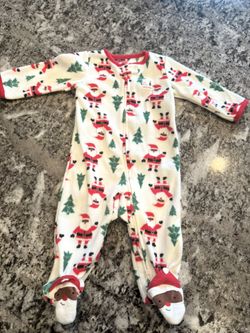 Baby Christmas Sleeper Size 6 Months 