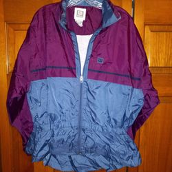 VINTAGE MENS LARGE WILSON WINDBREAKER 