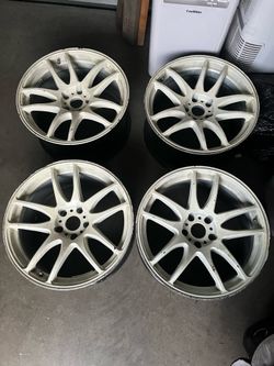 Set of Vordoven Forme 9 18 x 9.5 +22 Wheels 5 x 114.3