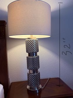 2 X 32” Tall Lamps