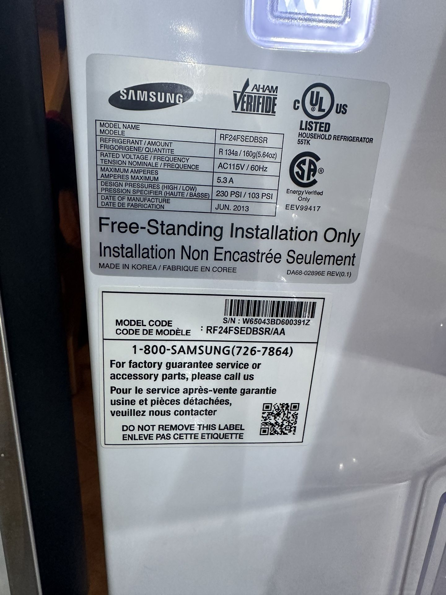 Samsung Counter Depth Refrigerator for Sale in Gilbert, AZ OfferUp