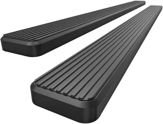 5" Black Running Board Side Step For 2009-2018 Ram 1500 Double Crew Cab