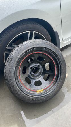 Bassett Race Rims 15 X 8 -30 Brand New Federal Tires 