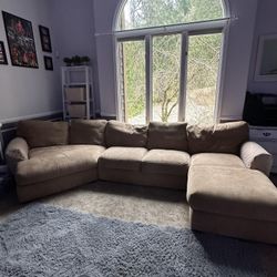 Tan Sectional Couch