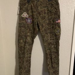 Polo Ralph Lauren Voyager Patchwork Camo Utility Pants Men 