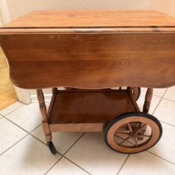 Brown Tea Cart