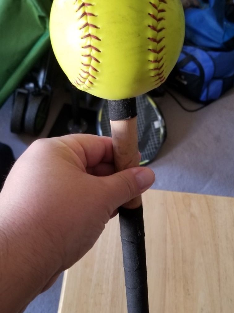 Softball Bat and Glove Mallet (Like New) !!!!