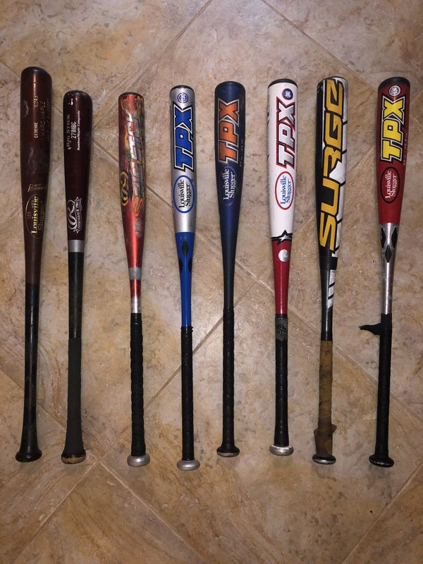 Baseball bats (metal & wood) for Sale in Jupiter, FL OfferUp