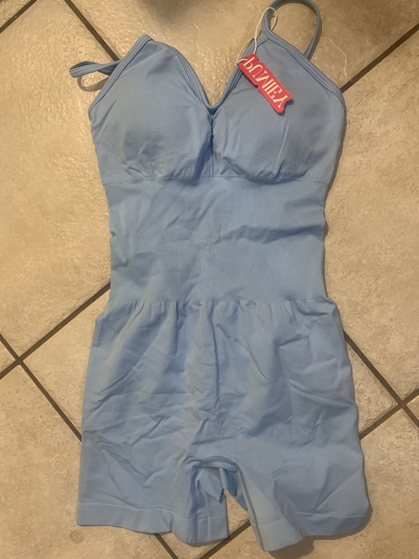 Small Baby Blue Romper - Jumpsuit - Clothes