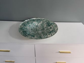 Decorative Floral Serving Platter / Wall Decor