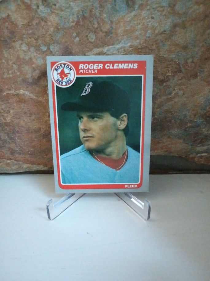 Roger Clemens Rookie Baseball Card