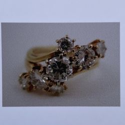 Custom Made Diamond Ring 14K
