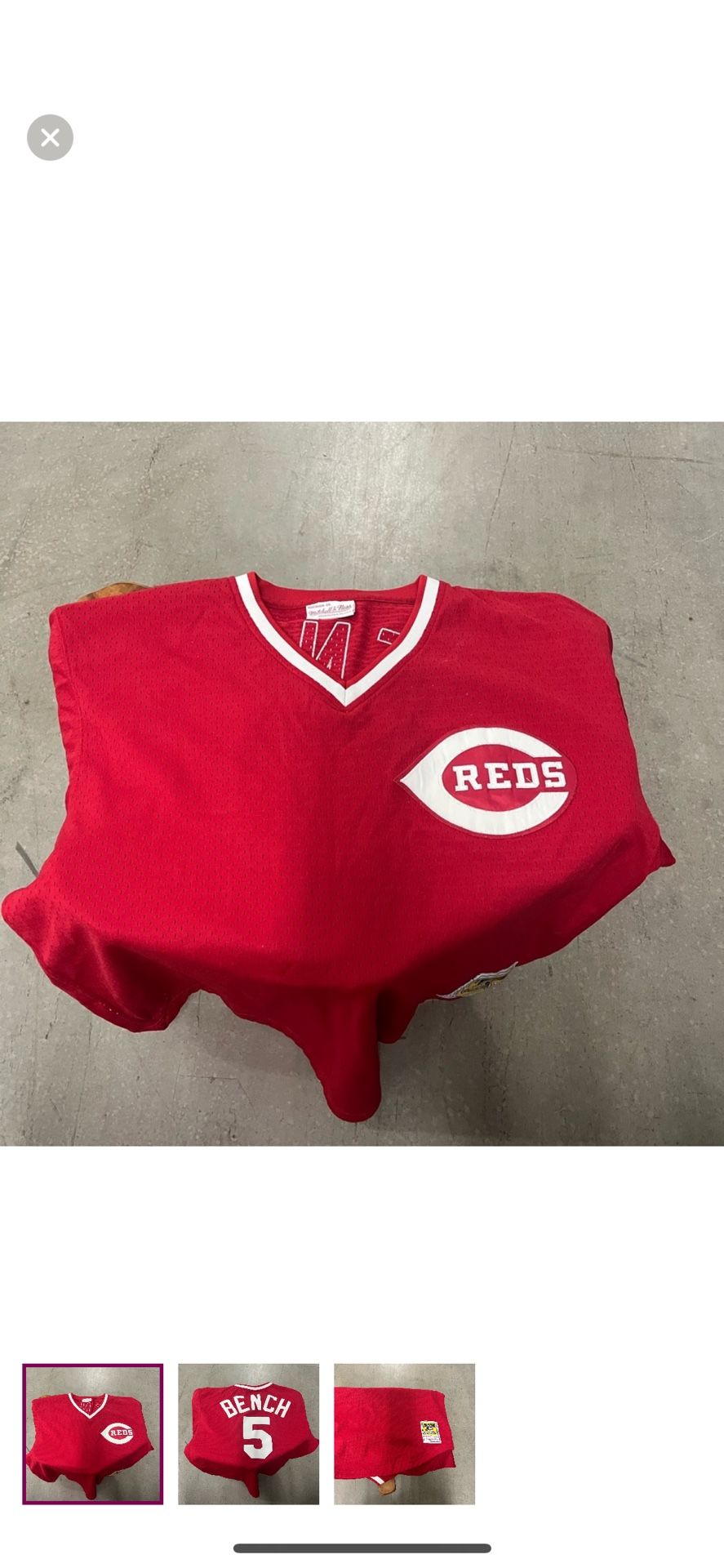 Red Cincinnati Jersey