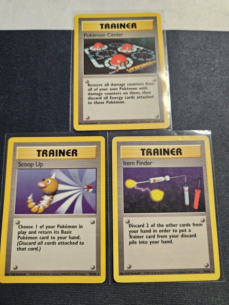 Base Set Trainer Cards