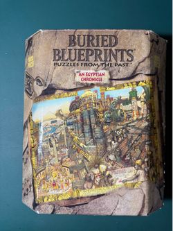 BePuzzled Buried Blueprints An Egyptian Chronicle 1000-Piece Puzzle