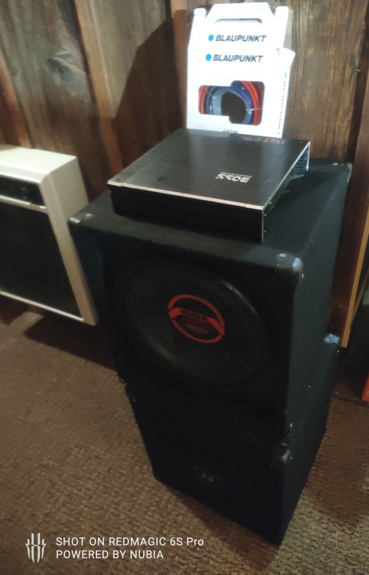 Amplificador Bose Y Dos Bocinas SSL