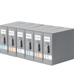 Bed Sheet Organizers and Storage 6 Pack - Foldable Sheet Holder for Linen Bedding Storage Box for organization, Sheets Set Holder for Blanke, Towel (K