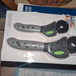 
2 Pc Rubber Strap Wrench Set
