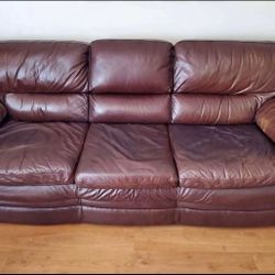 Real Leather Couch