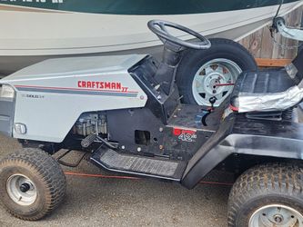 Craftsman riding lawn mower