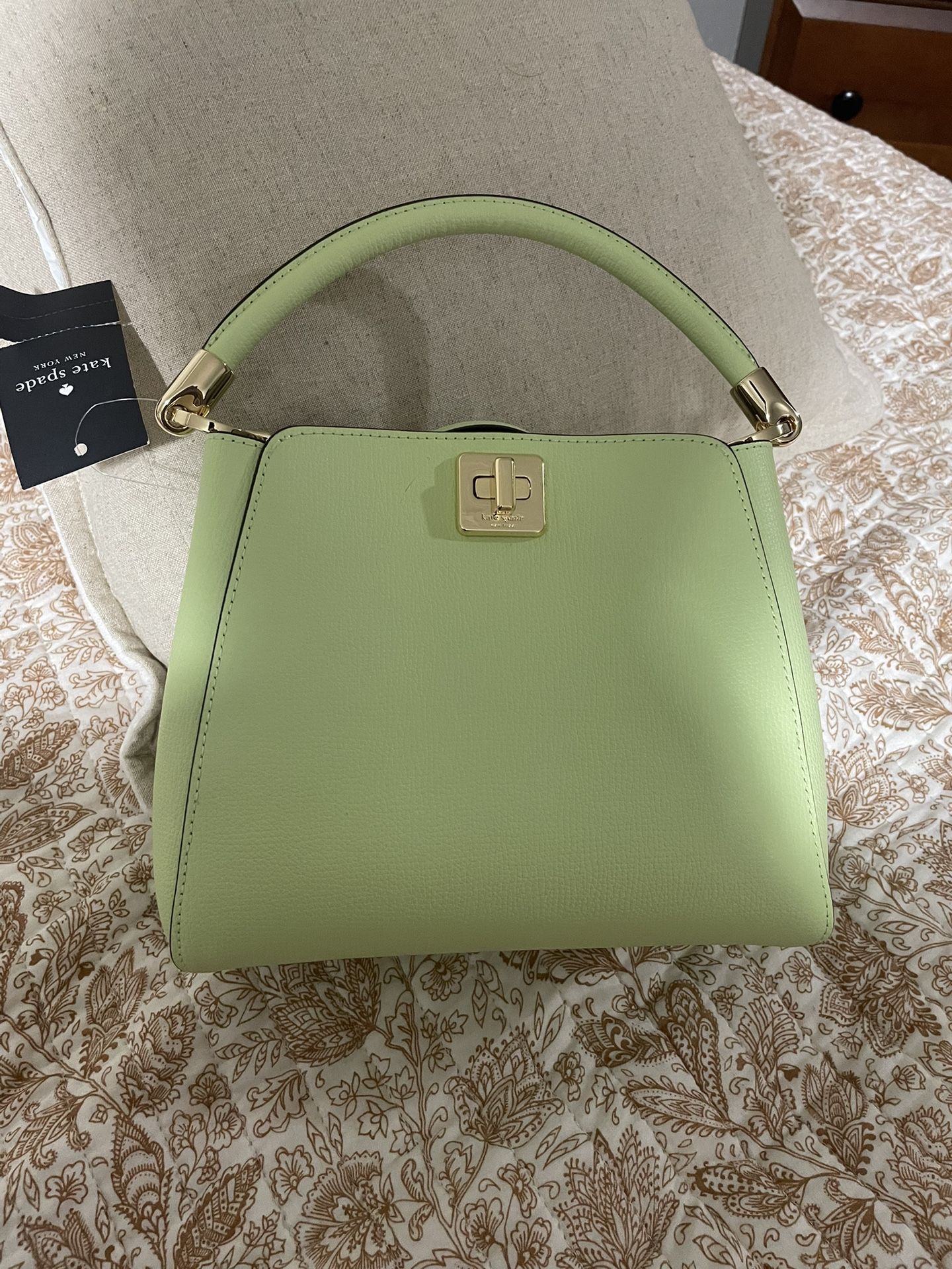 Kate Spade Crossbody, Color:Matcha Green, Mid Size