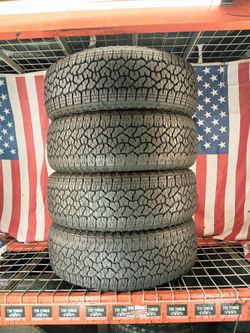🎁 4 USED TIRES LT275/65R20 GOODYEAR WRANGLER TRAILRUNNER AT ALL TERRAIN 2756520