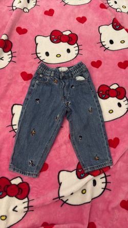 Zara mickey mouse and friends toddler jeans