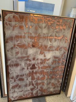 Copper Original In Floater Frame 