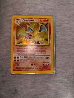 Pokemon Charizard 1999 Holo Rare Card