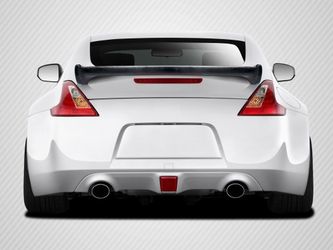 Blemished 2009-2020 Nissan 370Z Z34 Coupe Carbon Creations N-1 Wing Trunk Lid Spoiler - 1 Piece