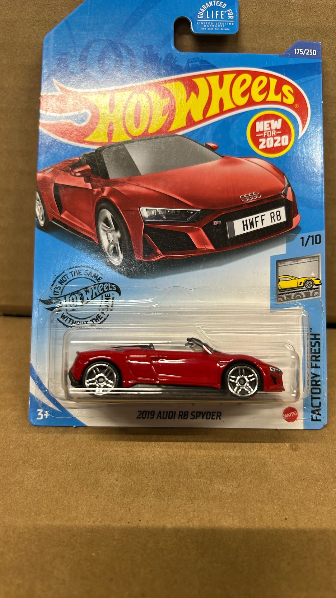 Hot Wheels 2019 Audi R8 Spyder