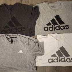 Men's Adidas Tshirts Bundle Size Lg 