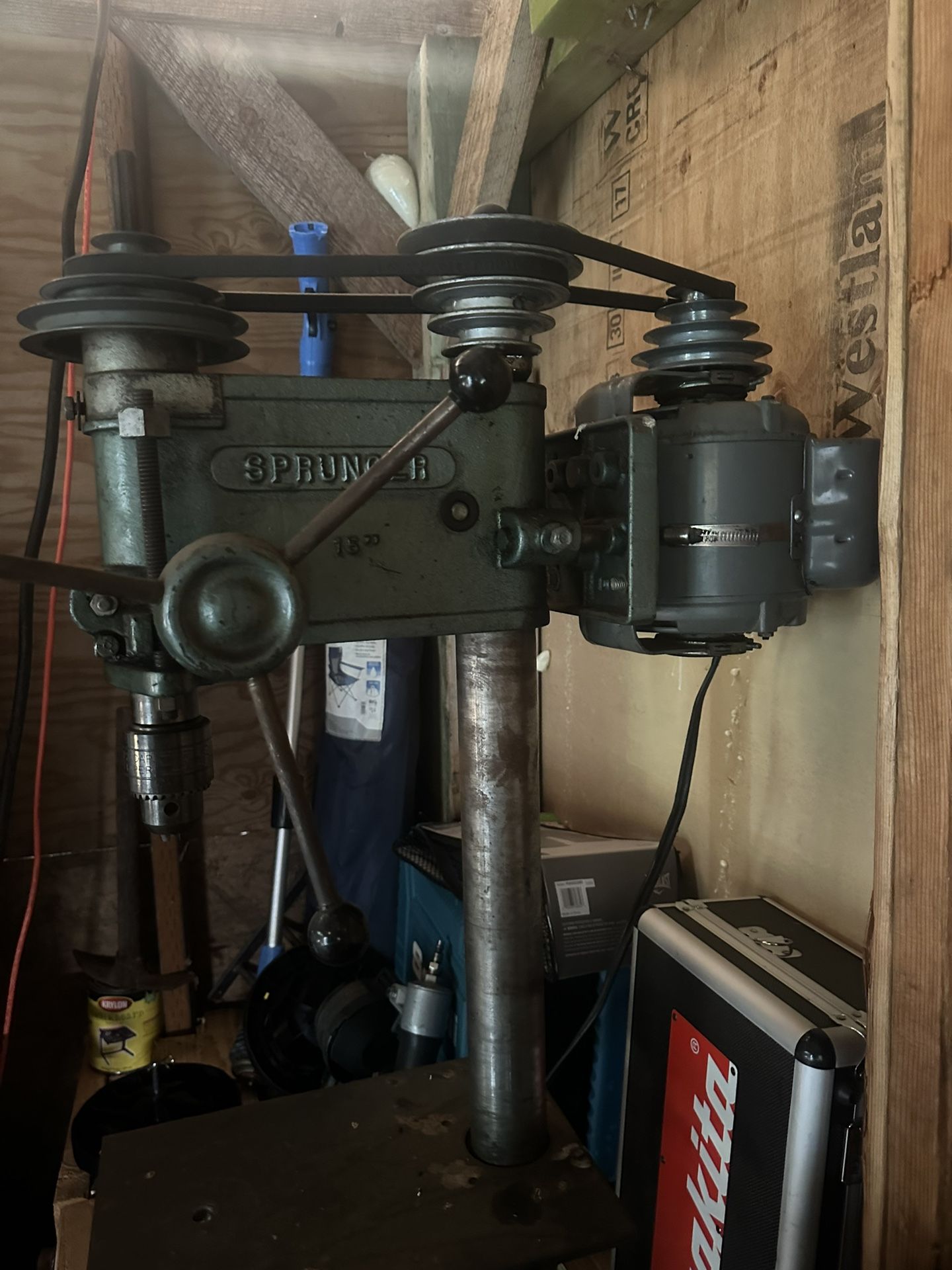 Older Great Working Sprunger Drill.