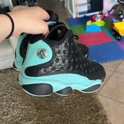 Men's Jordan 13 Retro Island Green Size7