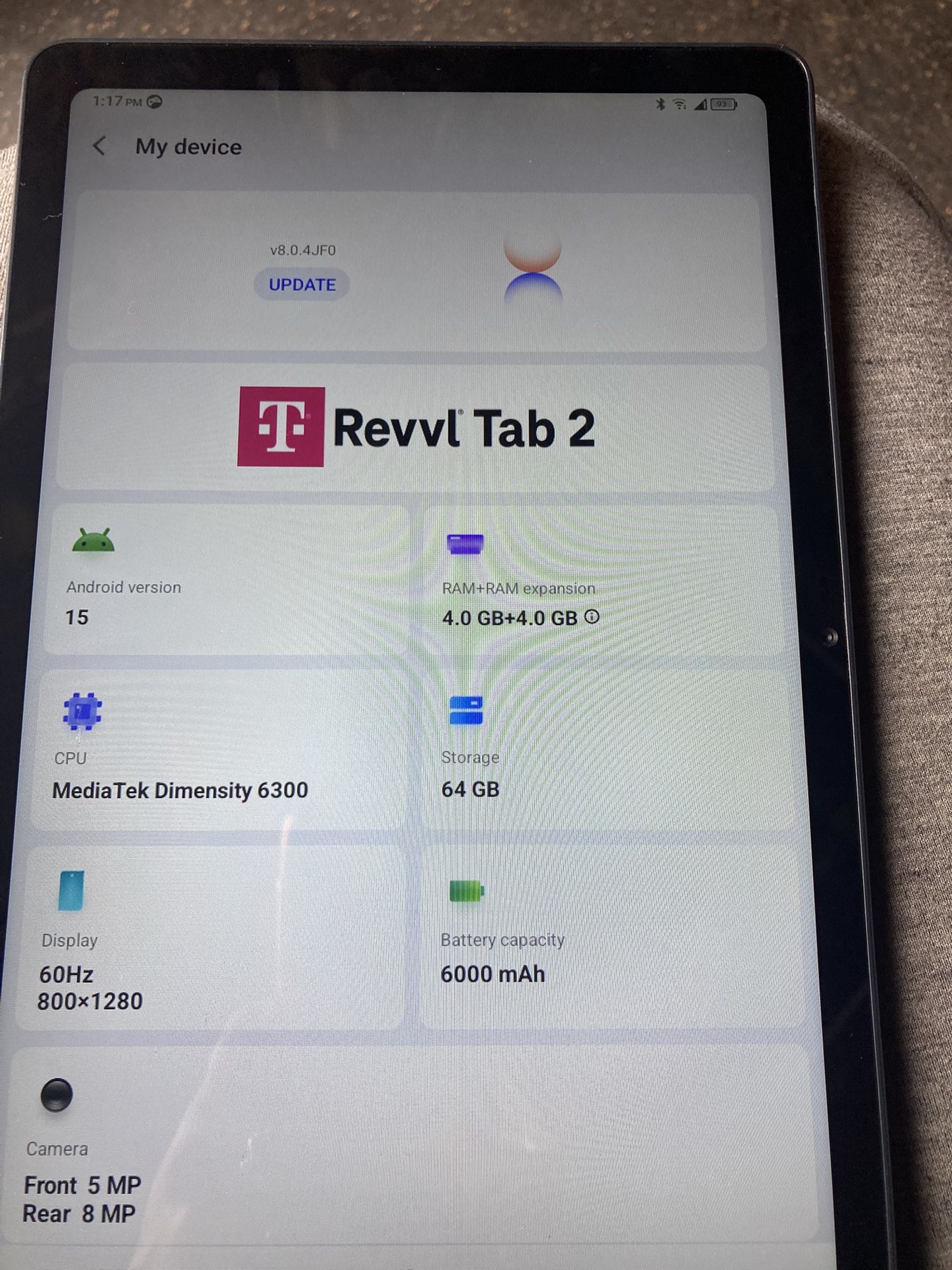 Tmobile Revvl Tab 2 for Sale in San Antonio, TX - OfferUp