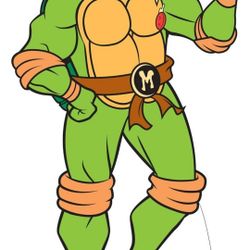 TMNT Cardboard Standee